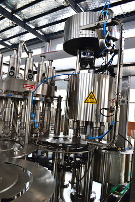 7KW 5000KG Juice Filling Machine / Juice Bottling Production Line For Food Industry