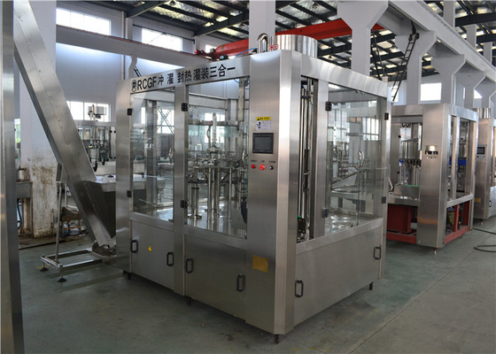 7KW 5000KG Juice Filling Machine / Juice Bottling Production Line For Food Industry