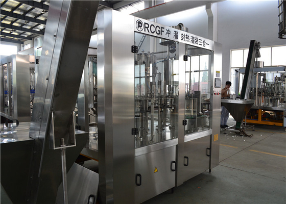 7KW 5000KG Juice Filling Machine / Juice Bottling Production Line For Food Industry