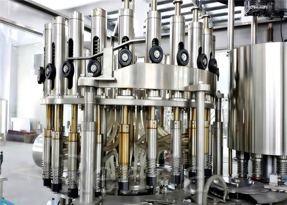 Automatic Pineapple / Orange / Juice Filling Machine Bottled Water Manufacturing Equipment