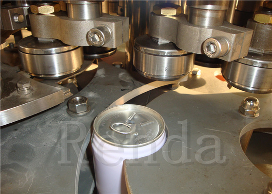 Electric 110V Can Filling Machine for Juice , Can Packing Machine for Gas Filling Machine