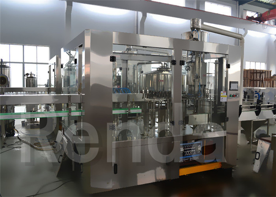 Easy Operation Mineral Water Bottle Filling Machine / Pure Water Production Line