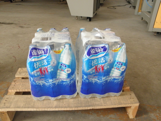 PET Bottle Shrink Wrap Automated Packaging Machines Stainless Steel Material 15KW