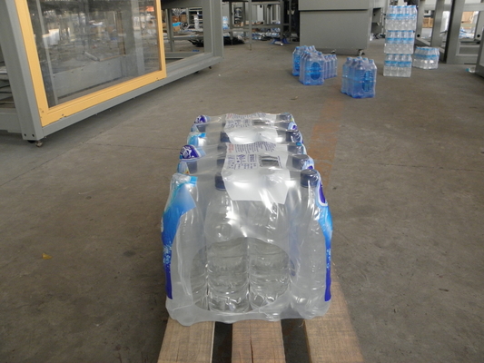 PET Bottle Shrink Wrap Automated Packaging Machines Stainless Steel Material 15KW