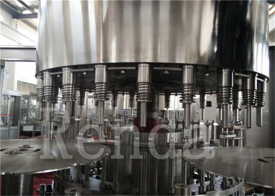 SUS304 Fully Automatic Filling Machine  15000BPH Beverage 3 In 1 Juice Filling Machine