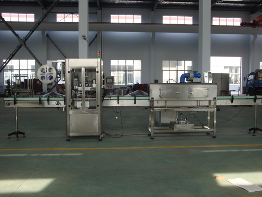 Automatic Customized PLC Control Sticker Labeling Machine 500kg For Beverage Filling Line 150BPM 380V