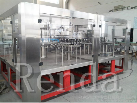 CE Certification Small Carbonated Drink Filling Machine 8000BPH / 10000BPH