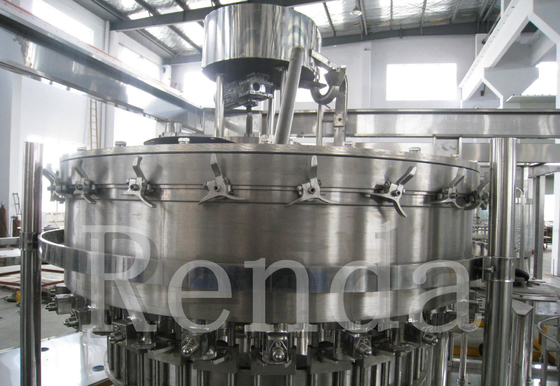 PET Bottle Carbonated Drink Filling Machine With CO2 Mixing System Sprite Coca-Cola