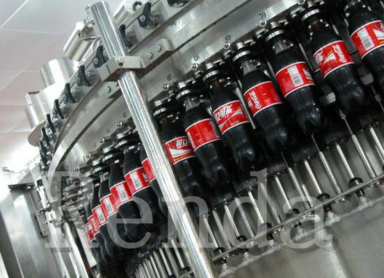 PLC Control Glass Bottle Beer Carbonated Drink  Filling Machine For Beverage