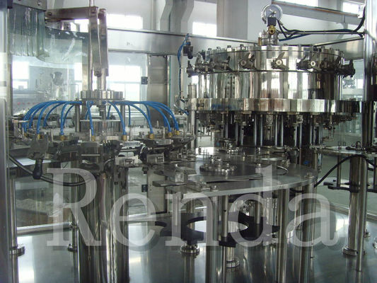 3 In 1 PET Glass Bottle Carbonated Drink Filling Machine Automatic Filling Production Line