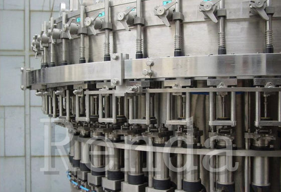 3 In 1 PET Glass Bottle Carbonated Drink Filling Machine Automatic Filling Production Line