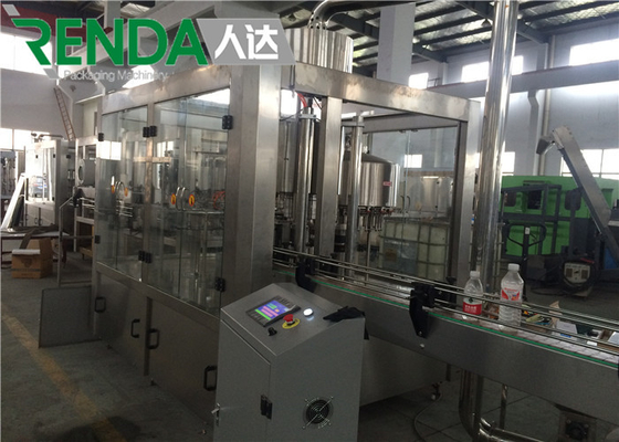 4.5KW Electric Small PET Mineral Water Bottle Filling Machine 200ML - 20000ML