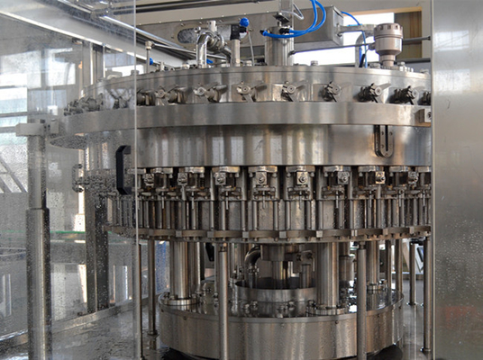 DCGF40-40-10 Automated SUS. 304 Carbonated Drink Filling Machine Gas Beverage Bottling Equipment