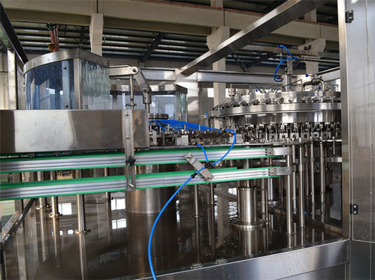 3 In 1 PET Glass Bottle Carbonated Drink Filling Machine Automatic Filling Production Line