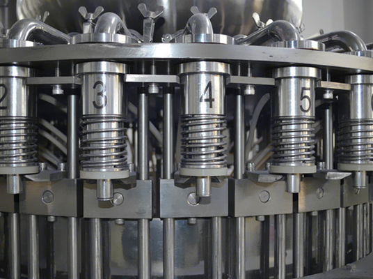 380V Stainless Steel CE Juice Filling Machine / 9kw Liquid Filling Machine