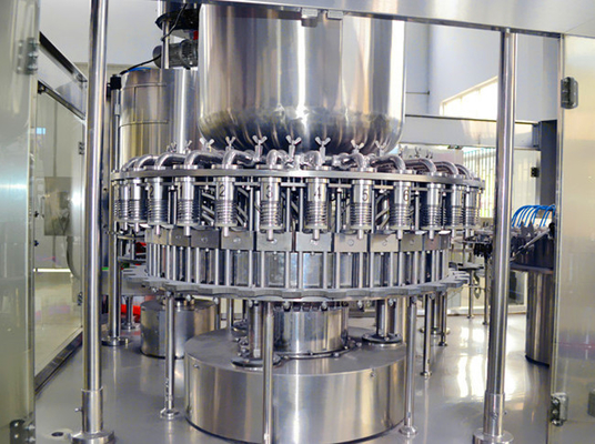 380V Stainless Steel CE Juice Filling Machine / 9kw Liquid Filling Machine