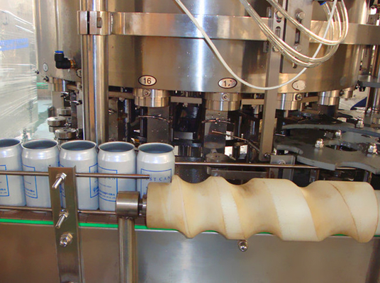 Auto Aluminum Can Filling Machine  Drink Tea Juice Packaging Machine 2000 BPH