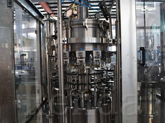 3 automáticos llenos EN 1 cadena de producción de la bebida de la maquinaria de la máquina de rellenar del vino que capsula que se lava 110/220/380V