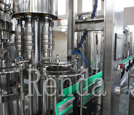 Máquina de rellenar de relleno carbonatada Coca-Cola de la bebida de alta velocidad de la máquina de la máquina de rellenar de la bebida que capsula que se lava