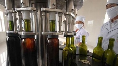 Llenador de la botella máquina de rellenar del vino/del equipo/de vino modificados para requisitos particulares del embotellamiento de vino
