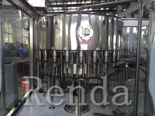 máquina de embotellado automática del agua de la planta de agua 10000BPH CGF18-18-6 3-IN-1
