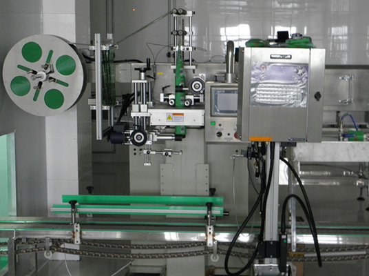 Máquina de etiquetado eléctrica de la etiqueta engomada 6kw máquina de etiquetado caliente linear de Opp del derretimiento