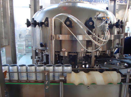 La bebida eléctrica del gas puede maquinaria de relleno líquida del vino de la máquina de rellenar/de la cerveza